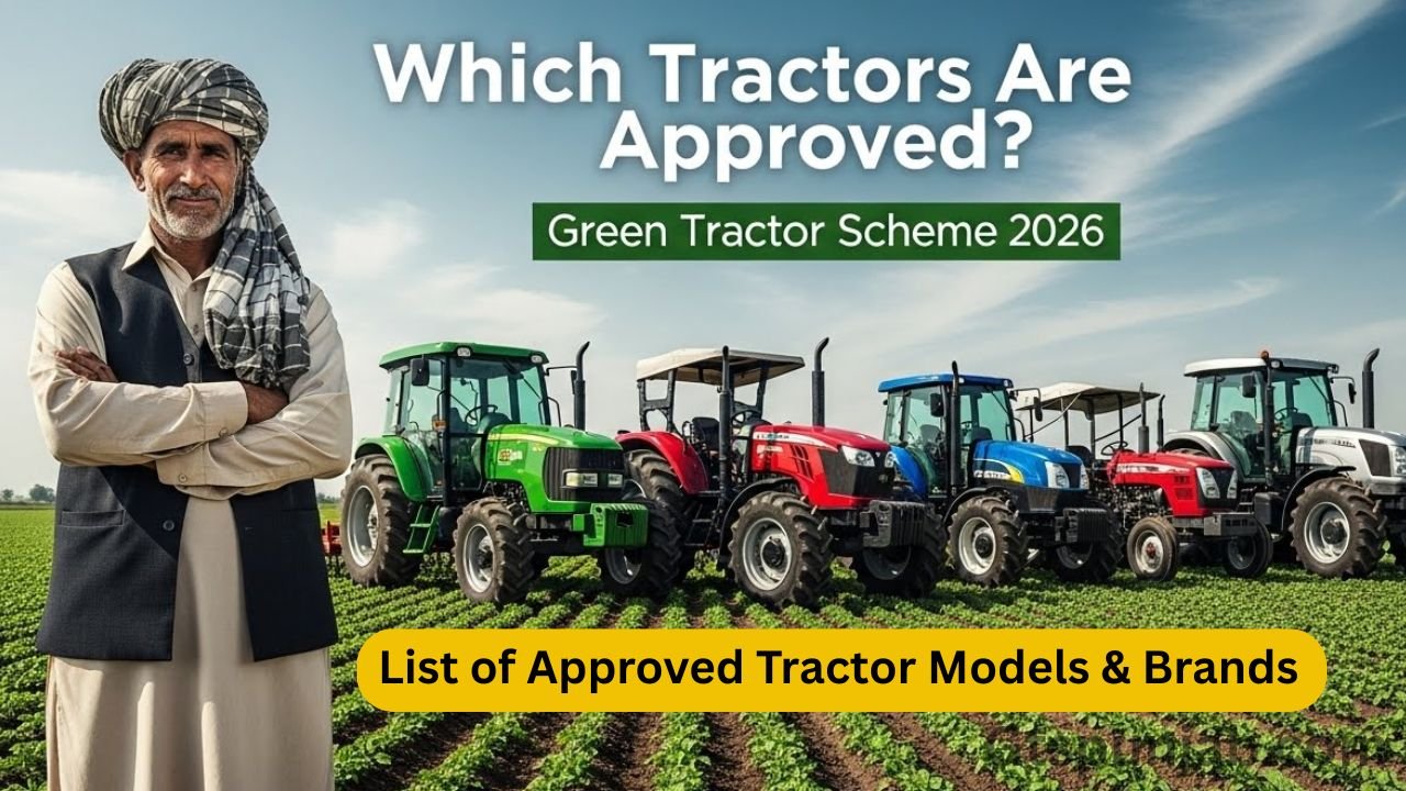 List of Approved Tractor Models & Brands