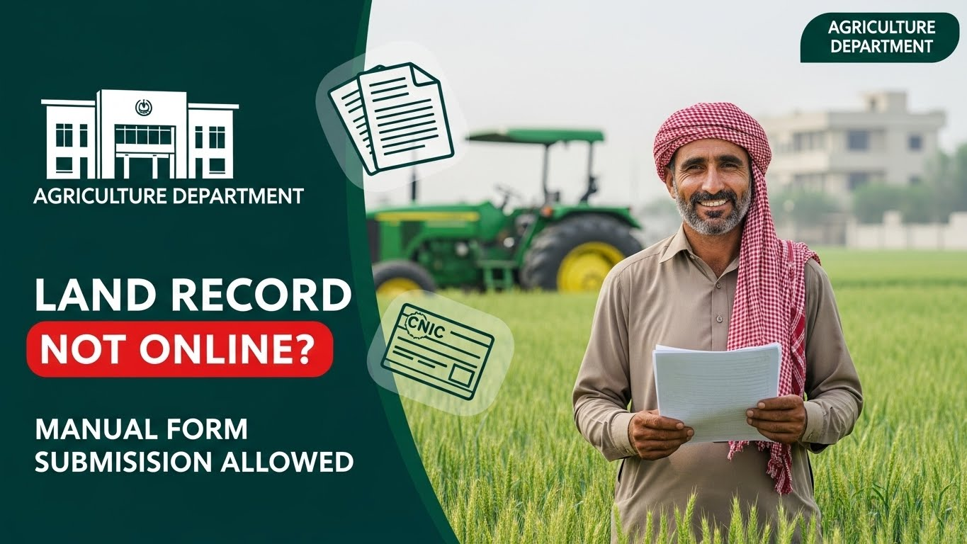 Land Record Not Online? How to Apply for CM Punjab GTS Phase-3