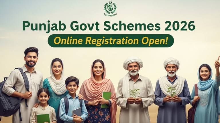 Punjab Government Schemes Registration 2026 Apply Online