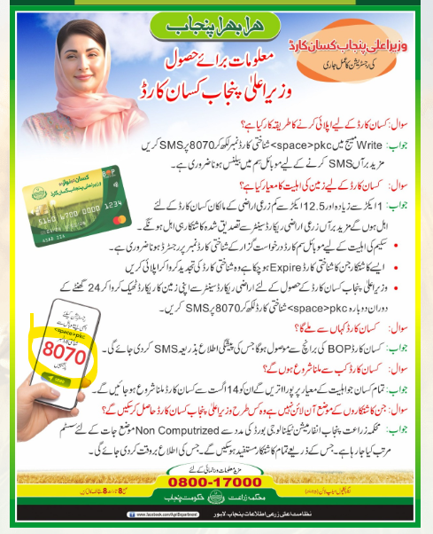 CM Punjab Kissan Card Scheme