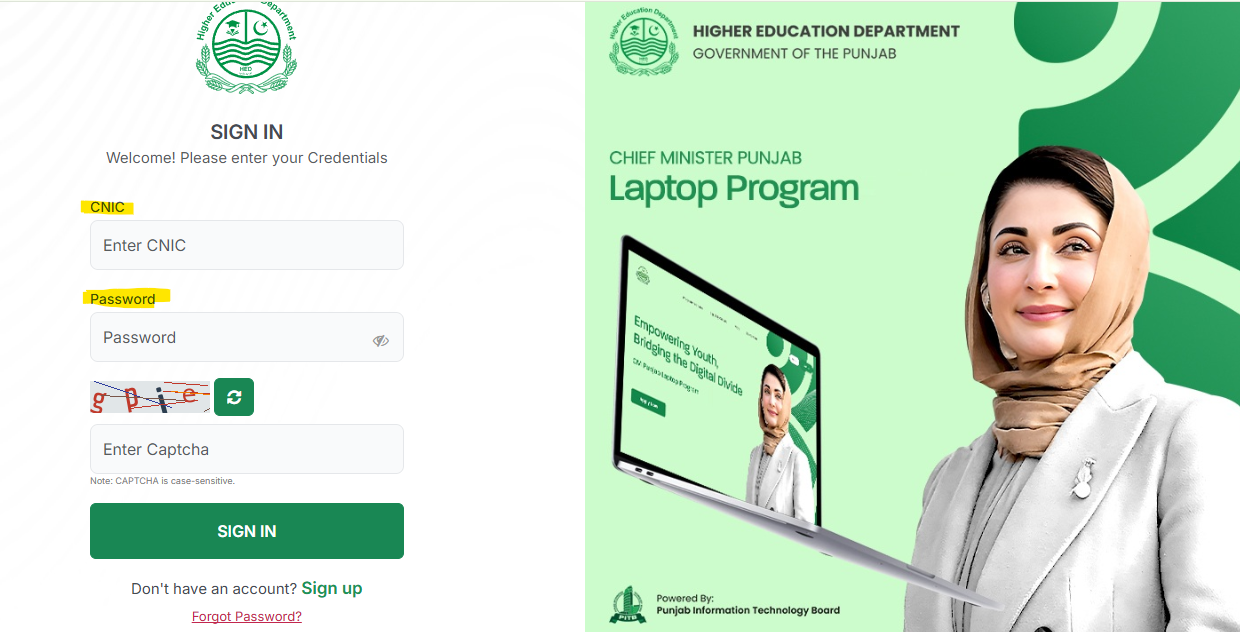 Punjab CM Laptop Scheme 2026: Eligibility Criteria, Application Process