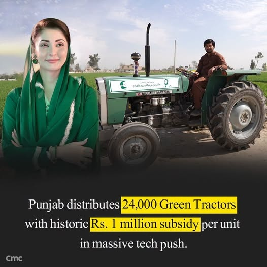 Empowering the Fields: Punjab’s Historic Agri-Tech Push with 24,000 Green Tractors